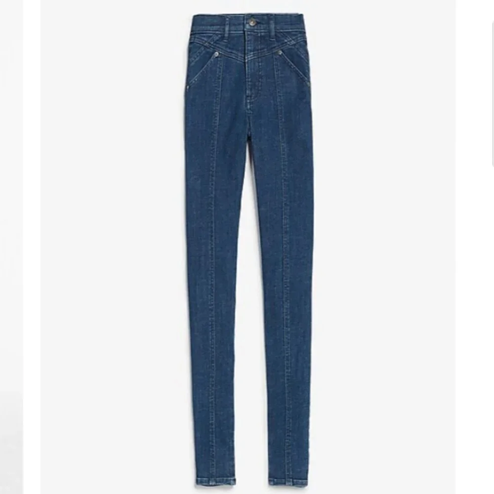 Women's High Waist Tall Size 6 / 6L / 6T Express Denim Jeans LOT - Picture 7 of 10